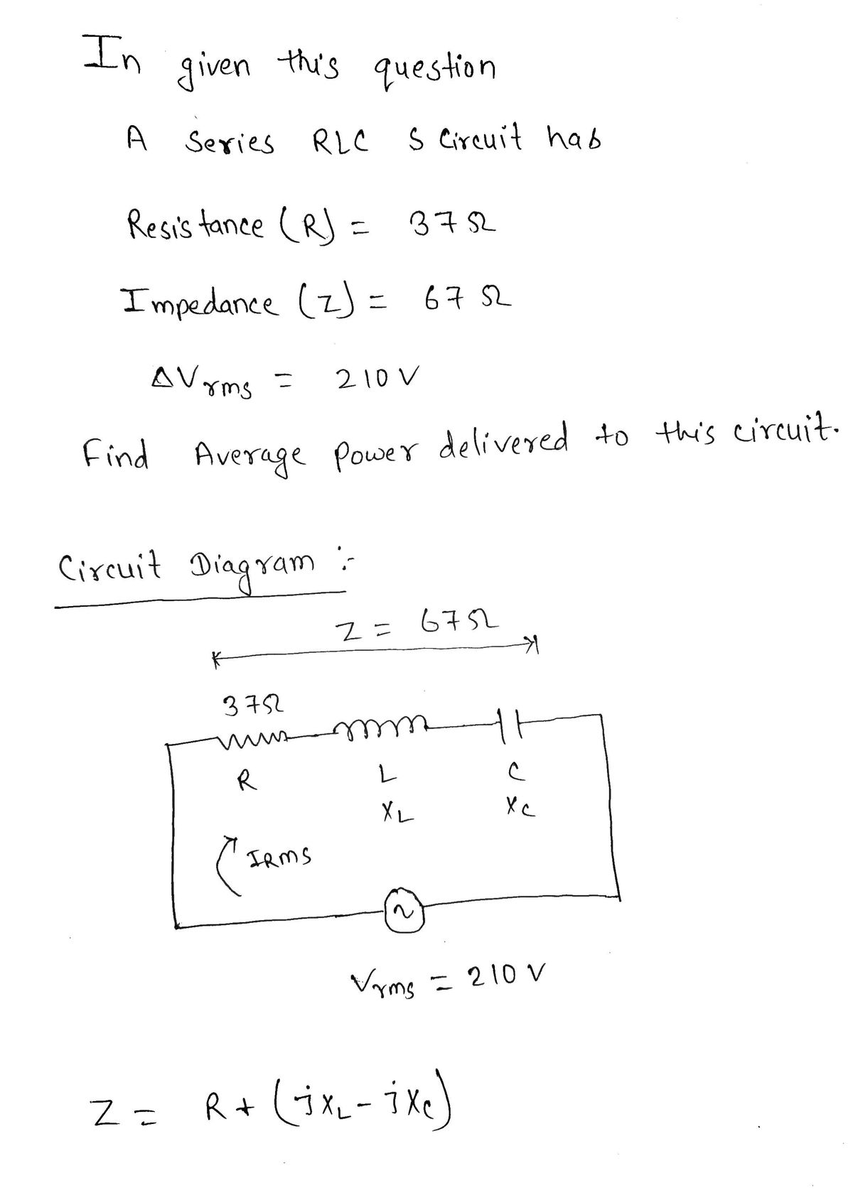 Physics homework question answer, step 1, image 1